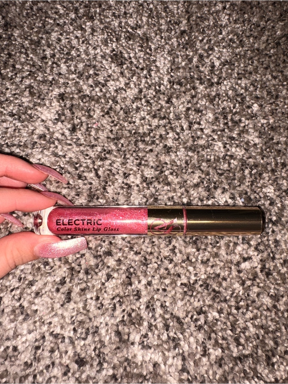 Victoria Secret Electric Color Shine Lip Gloss - Shimmery Pink